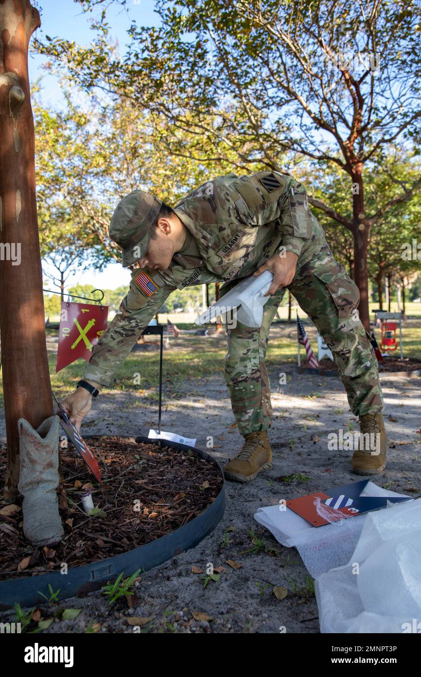 PFC. Jonas Schriber, un fantassin affecté au 2nd Bataillon, 7th
