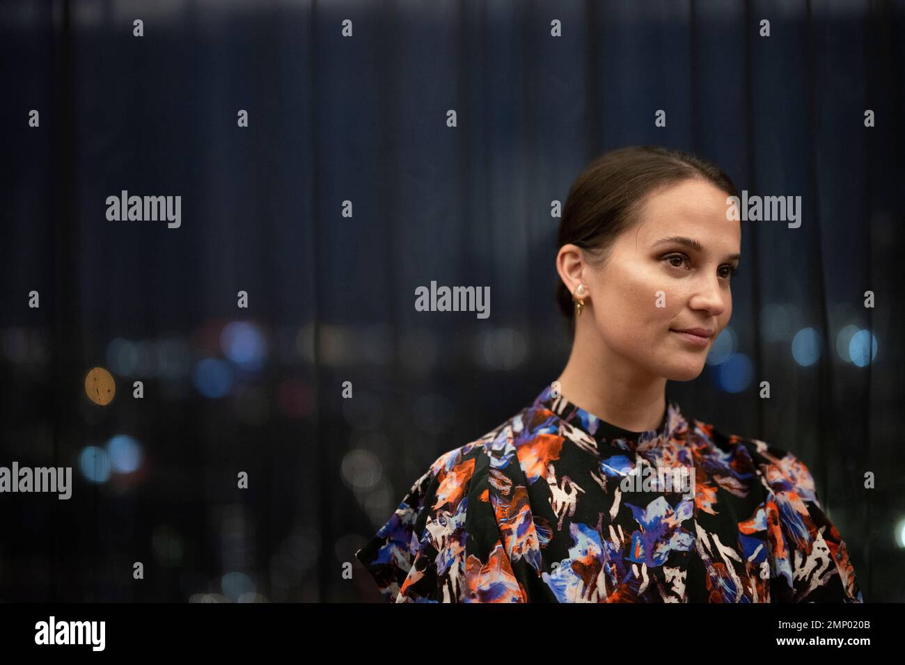 L'actrice suédoise Alicia Vikander photographiée à Göteborg, en Suède, sur 29 janvier 2023, pendant le Festival du film de Göteborg. Photo: Bjorn Larsson Rosvall / TT / code 9200 Banque D'Images