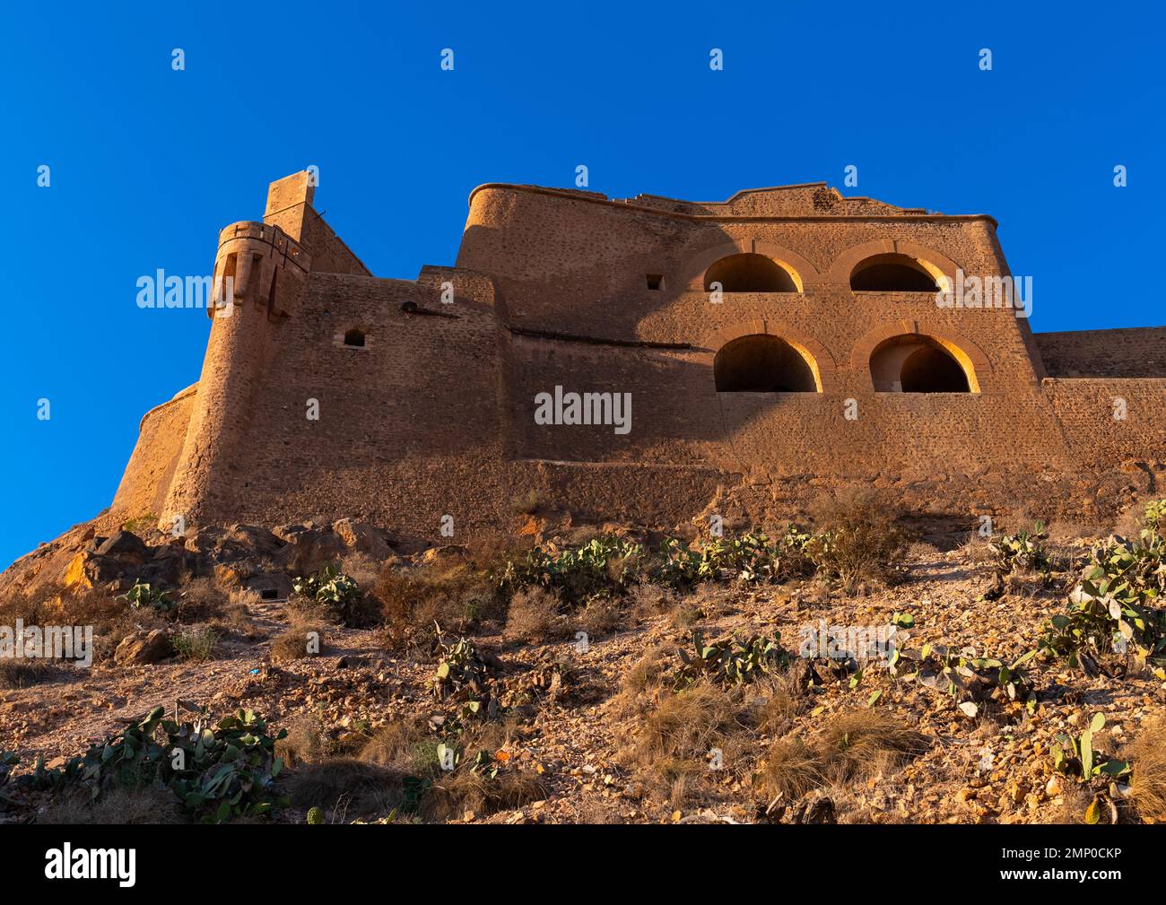 Fort de Santa Cruz, Afrique du Nord, Oran, Algérie Banque D'Images