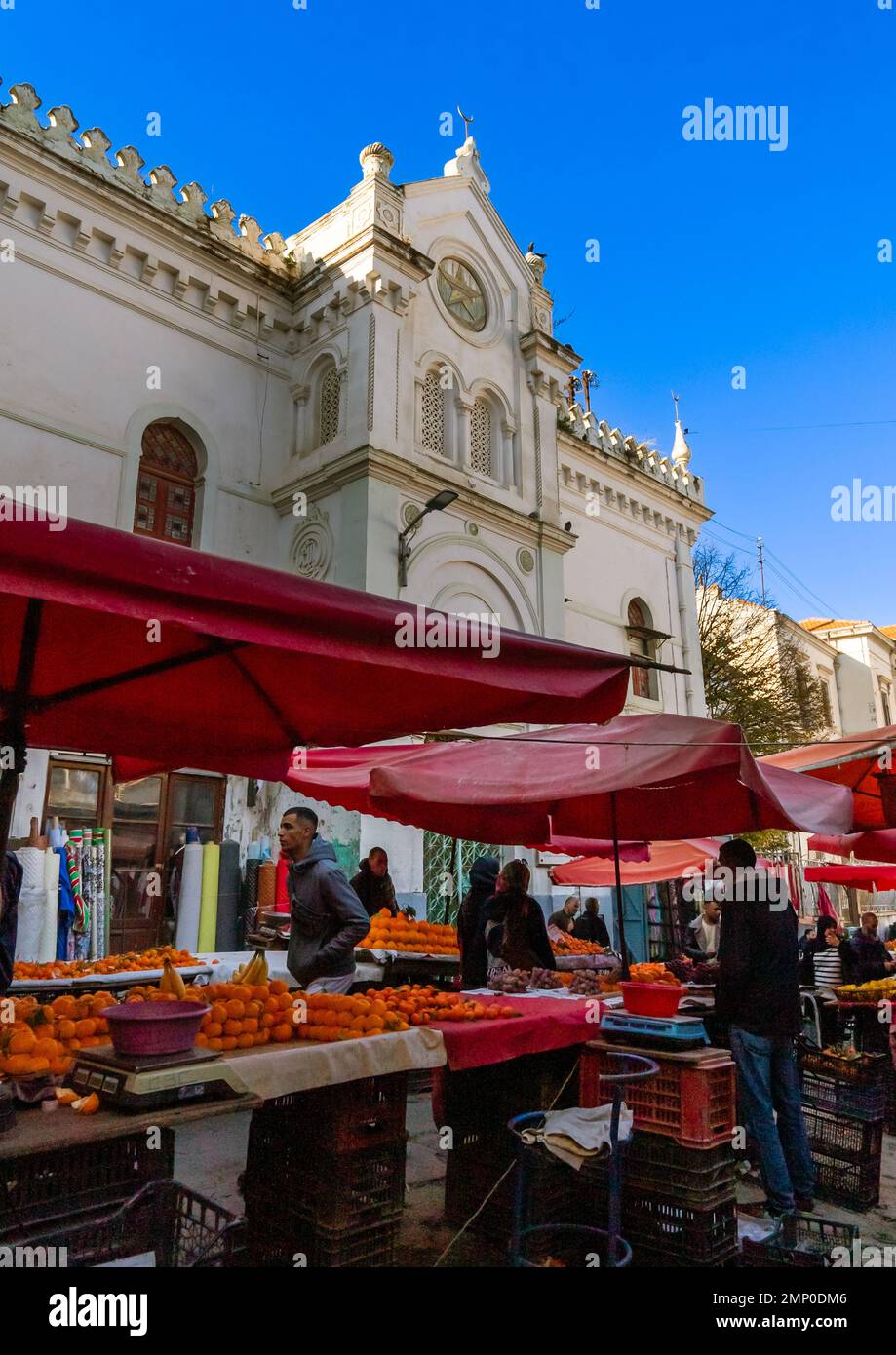 Sidi El-Kettani mosquée près du souk el-Asser, Afrique du Nord, Constantine, Algérie Banque D'Images