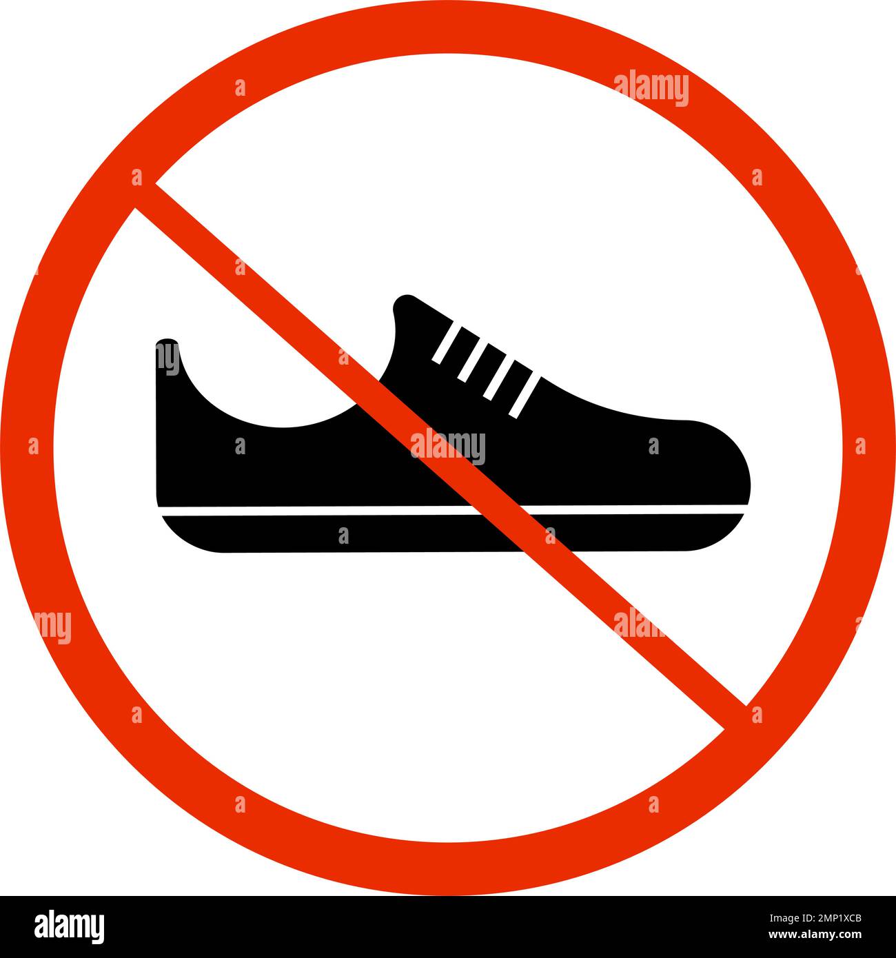 Enlever les chaussures Banque d'images vectorielles - Alamy