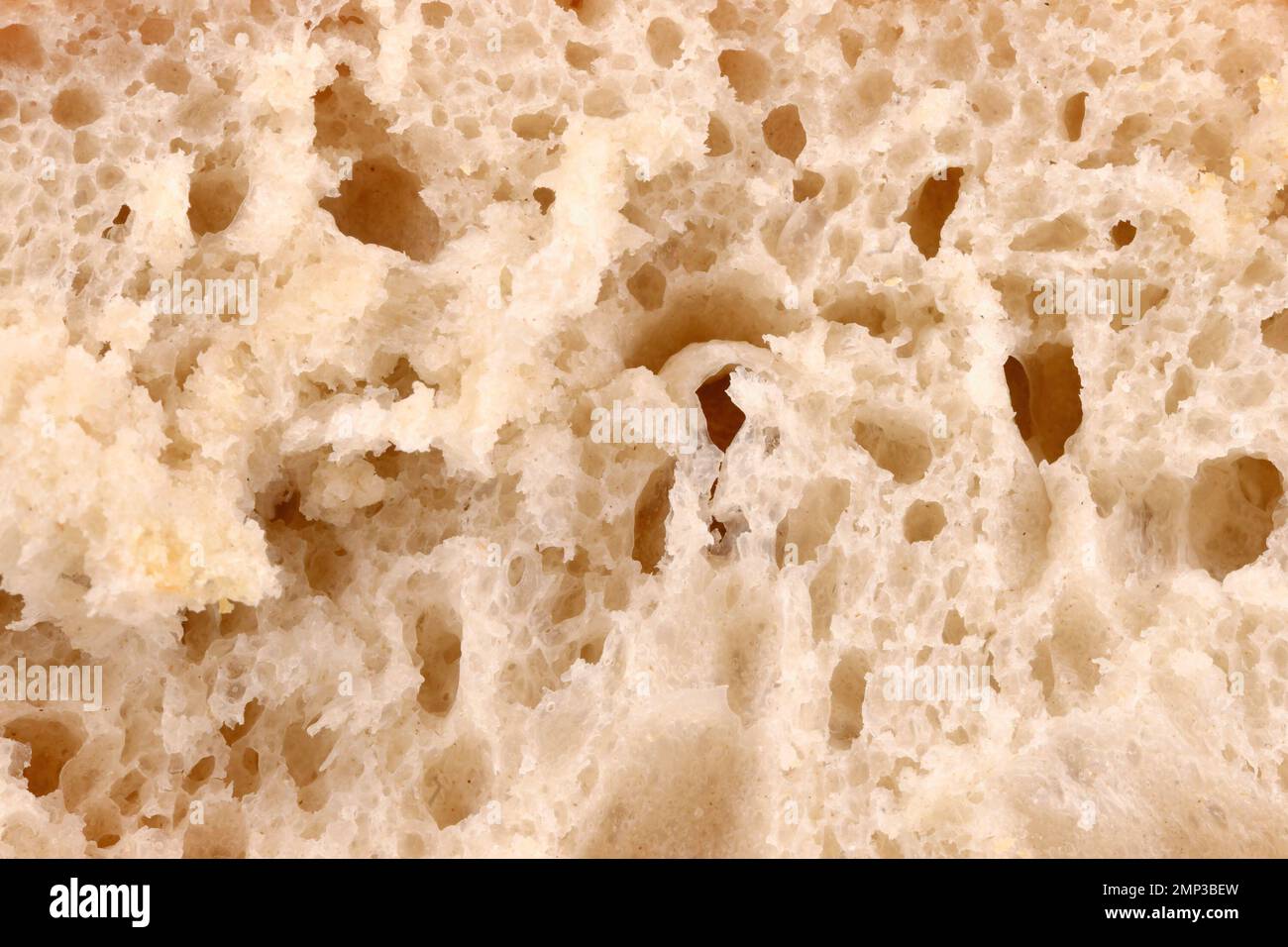 Gros plan sur un petit pain de blé allemand moelleux Banque D'Images