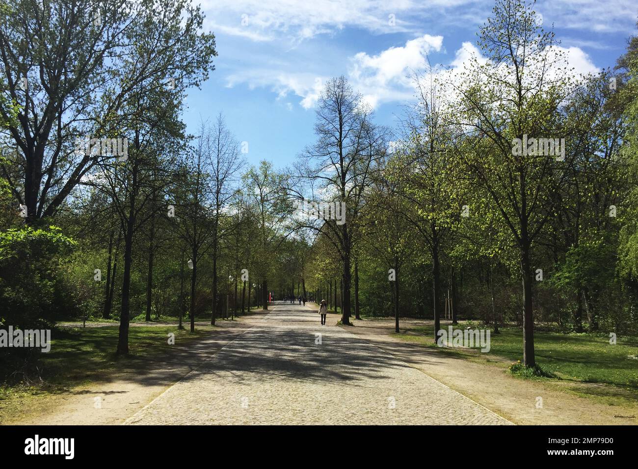 Parc Tiergarten à Berlin Banque D'Images