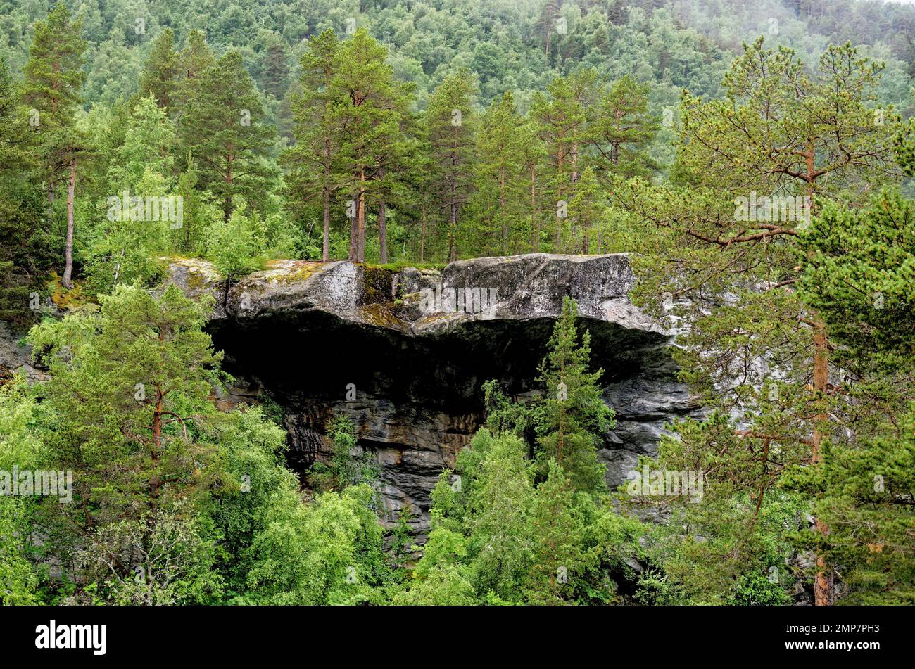 Magnifique paysage norvégien en été - Andalsnes - Norvège. 12.06.2012 Banque D'Images