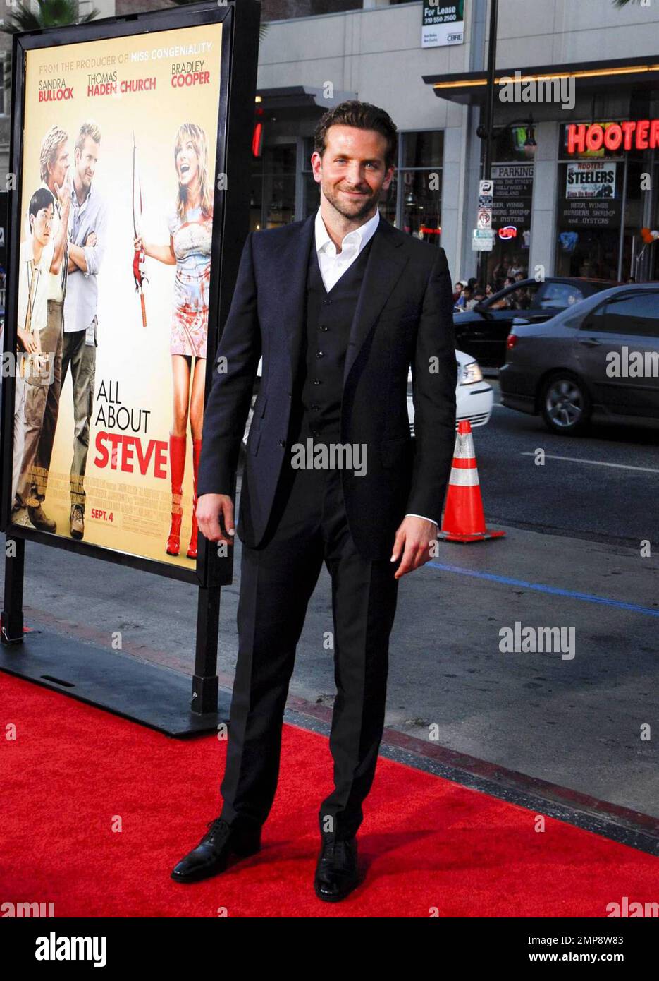 Bradley Cooper à la première de All About Steve, tenue au Grauman's Chinese Theatre à Los Angeles, CA. 08/26/09. Banque D'Images