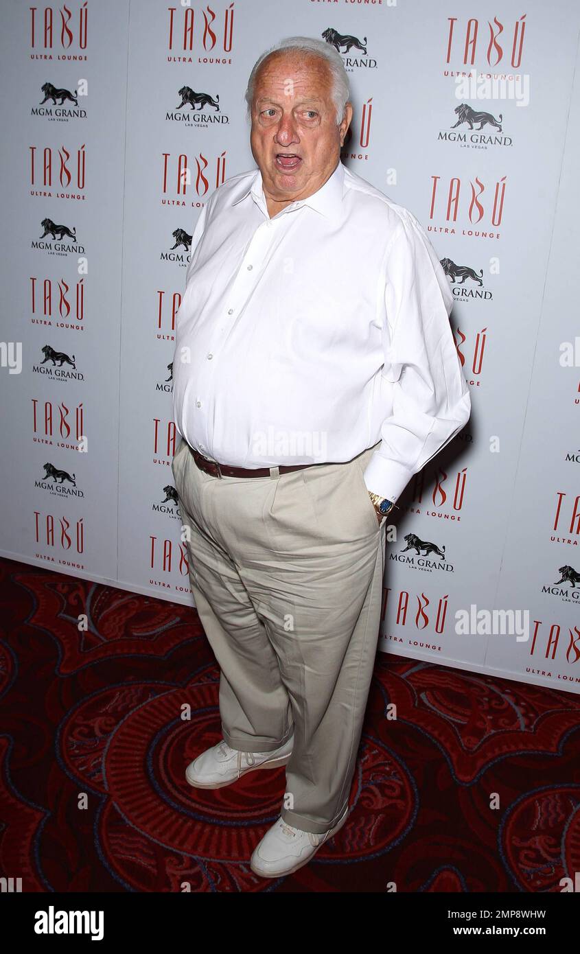 Tommy Lasorda au tournoi de Blackjack Sports Dream All-Star Celebrity qui s'est tenu au salon Tabu Ultra à l'intérieur du MGM Grand Hotel & Casino. Las Vegas, Nevada 14th octobre 2011. Banque D'Images