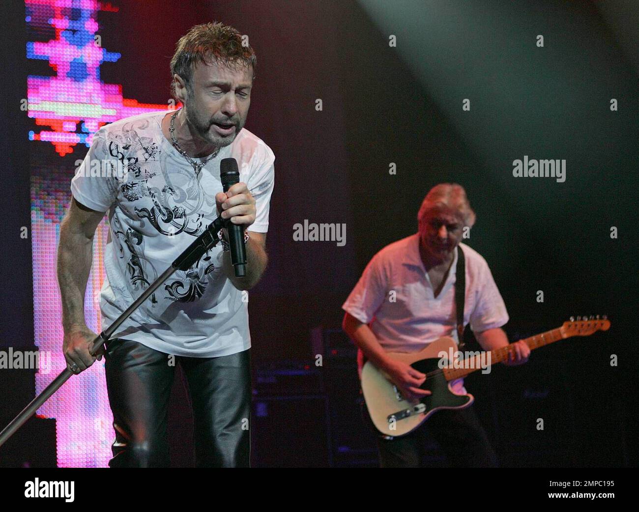 Bad Company se produit en concert au Seminole Hard Rock Hotel & Casino à Hollywood, Floride. 6/27/09. . Banque D'Images