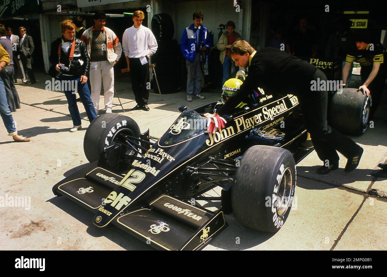 Poster Vintage Senna – Grand Prix De Belgique Spa – F1 – Reproduction Art Mural Marlboro