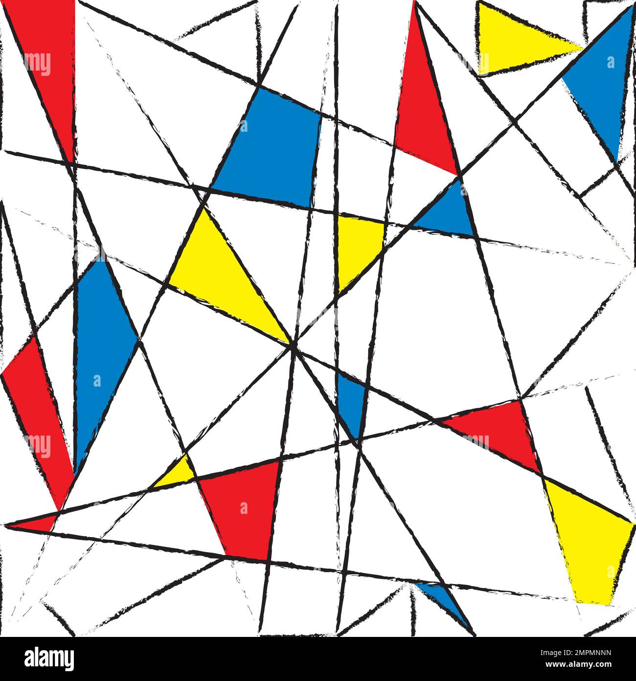 motif d'art surréaliste sans coutures. Arrière-plan abstrait. Illustration vectorielle de style Joan Miro Illustration de Vecteur