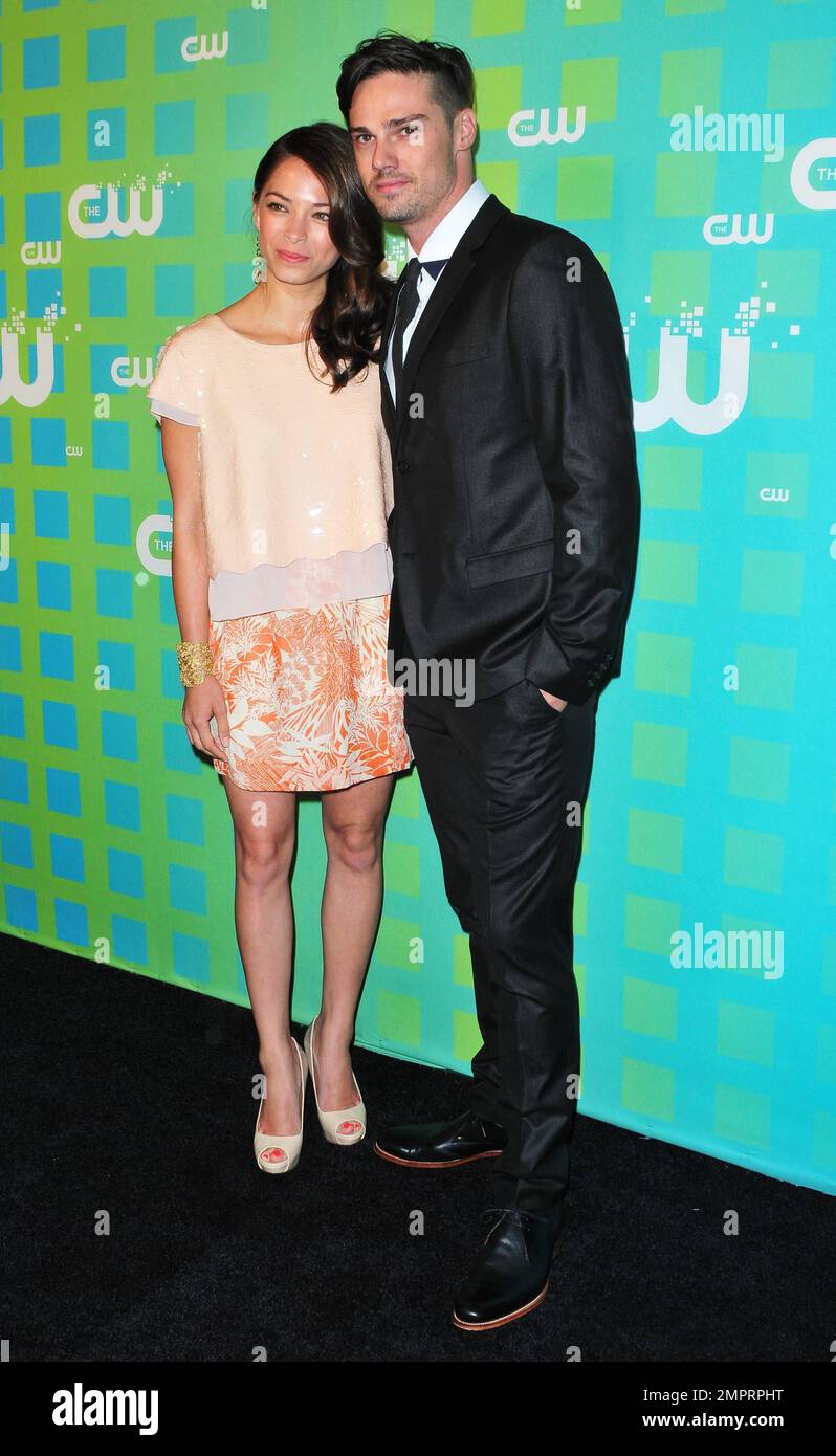 Kristin Kreuk Et Son Mari Kristin Kreuk ; Jay Ryan 2012 Upfront CW Présentation faite à Londres New  York City USA - 17.05.12 Photo Stock - Alamy