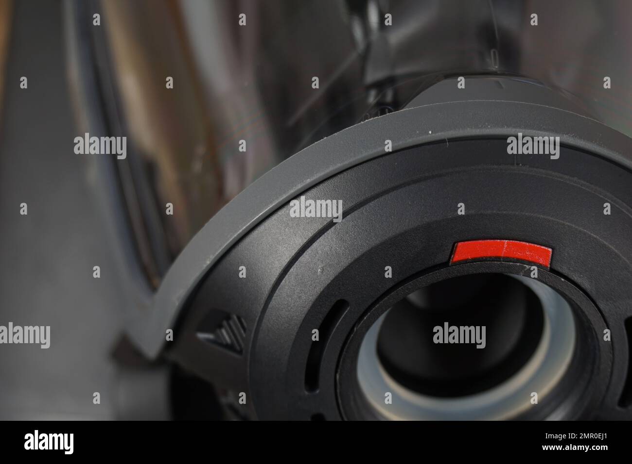 Masque intégral pour pompiers Banque D'Images