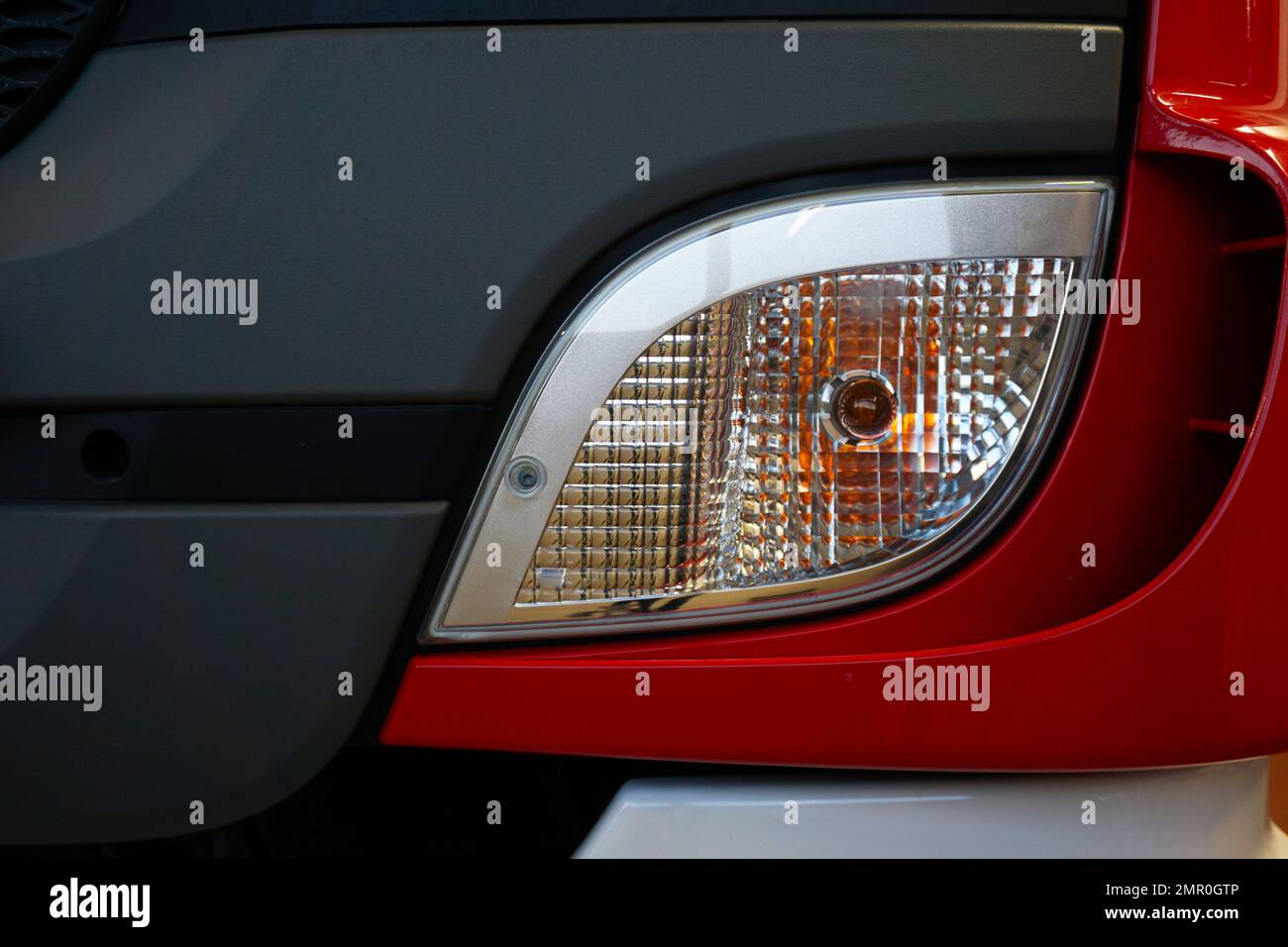 Avant d'un camion d'incendie Banque D'Images