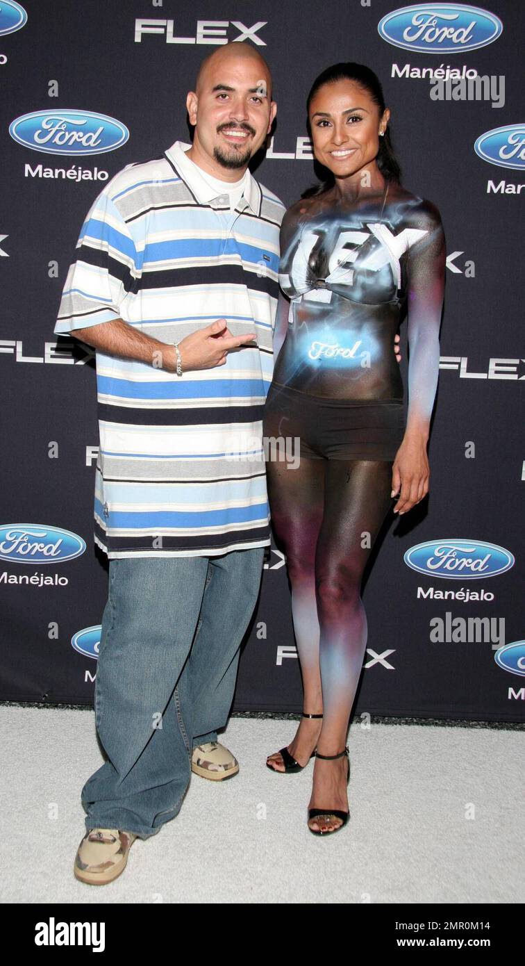 Noel G arrive à Estilo, Vida, Vision y Pesion Gala pour prévisualiser et tester le nouveau Ford Flex aux Los Angeles Centre Studios de Los Angeles, en Californie. 8/21/08. Banque D'Images