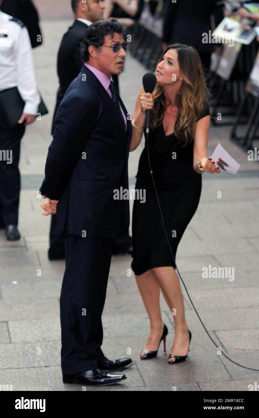 Sylvester Stallone à la première de 'The Expendables' à l'Odeon Leicester Square. Londres, Royaume-Uni. 8/9/10. Banque D'Images