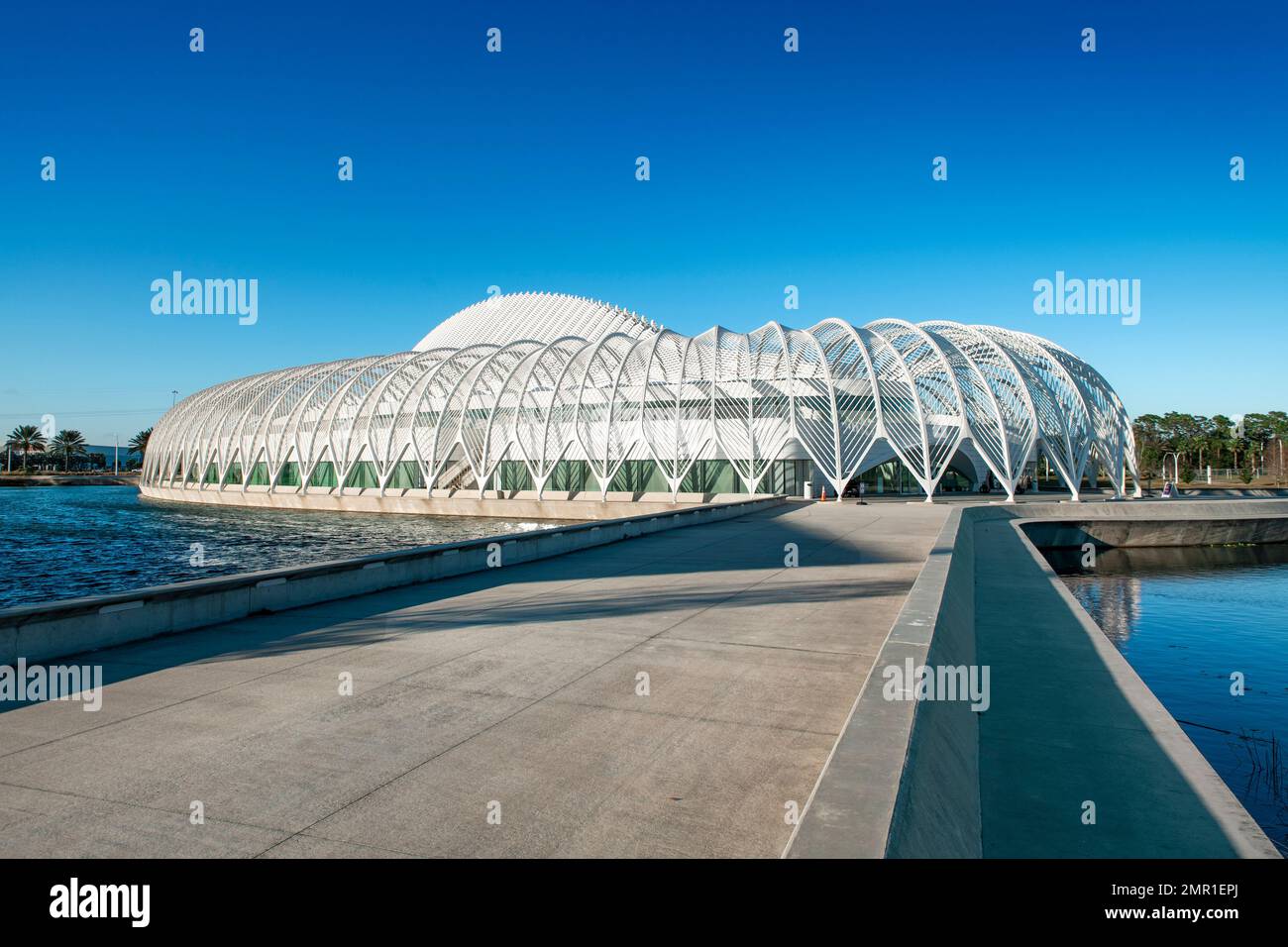 Innovation, science et technologie à l'Université polytechnique de Floride. Banque D'Images