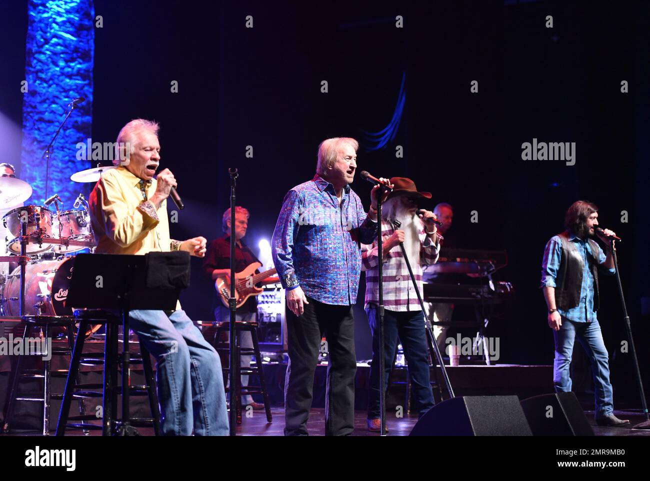 27 janvier 2023, Virginia Beach, Virginie, Etats-Unis: Les Oak Ridge Boys apportent l'évangile et le pays au Centre Sandler de Virginia Beach, Virginie le 27 janvier 2023..photo Â©Jeff Moore (Credit image: © Jeff Moore/ZUMA Press Wire) USAGE ÉDITORIAL SEULEMENT! Non destiné À un usage commercial ! Banque D'Images