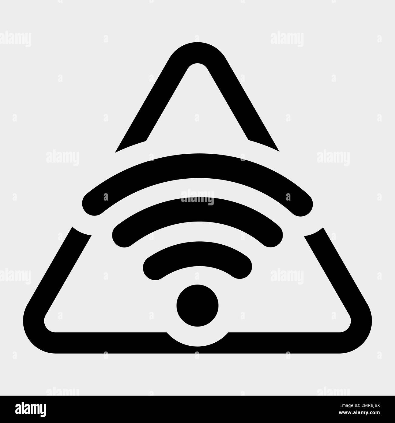 Icône Wi-Fi, Internet sans fil isoler sur fond blanc, illustration vectorielle Illustration de Vecteur