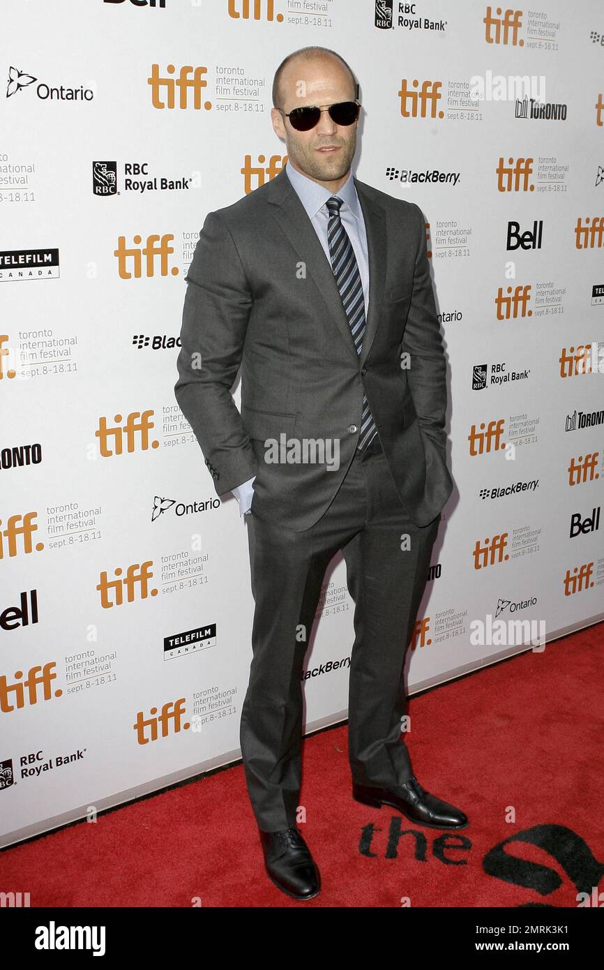 Jason Statham arrive à la première « Killer Elite » au Festival international du film de Toronto 2011 qui s'est tenu au Roy Thomson Hall. Toronto, Canada. 10th septembre 2011. Banque D'Images