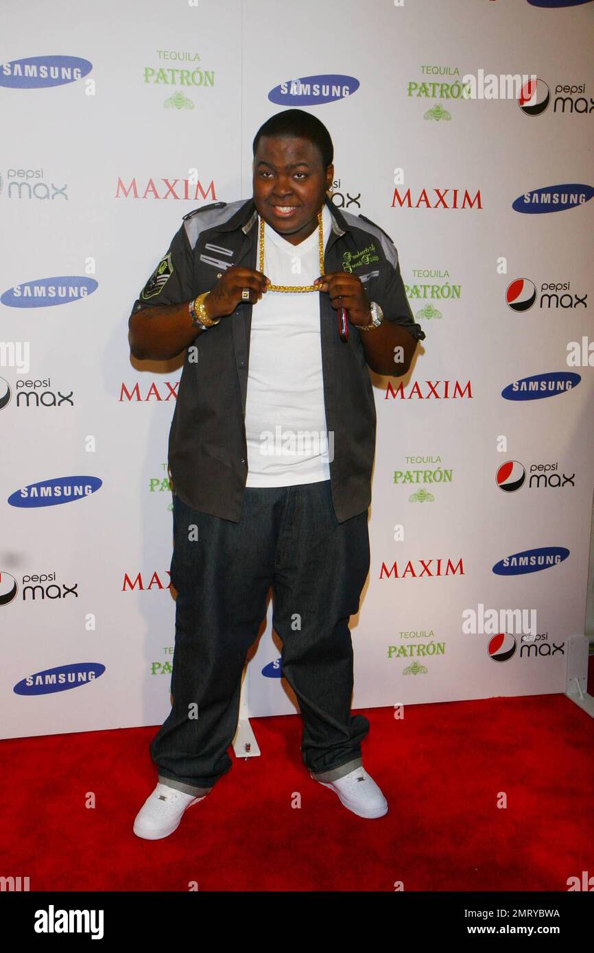 Sean Kingston, chanteur et rappeur jamaïcain-américain de reggae, assiste au Maxim Party à Tampa, en Floride. 1/30/09. Banque D'Images