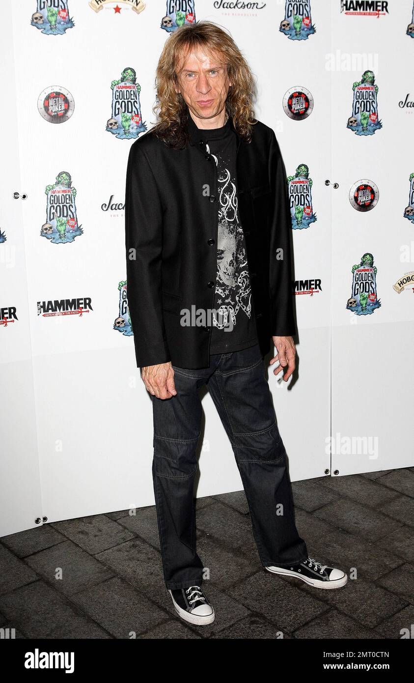 Brian Tatler au Metal Hammer Golden God Awards 2011 à Indigo à l'Arena O2. Londres, Royaume-Uni. 6/13/11. Banque D'Images