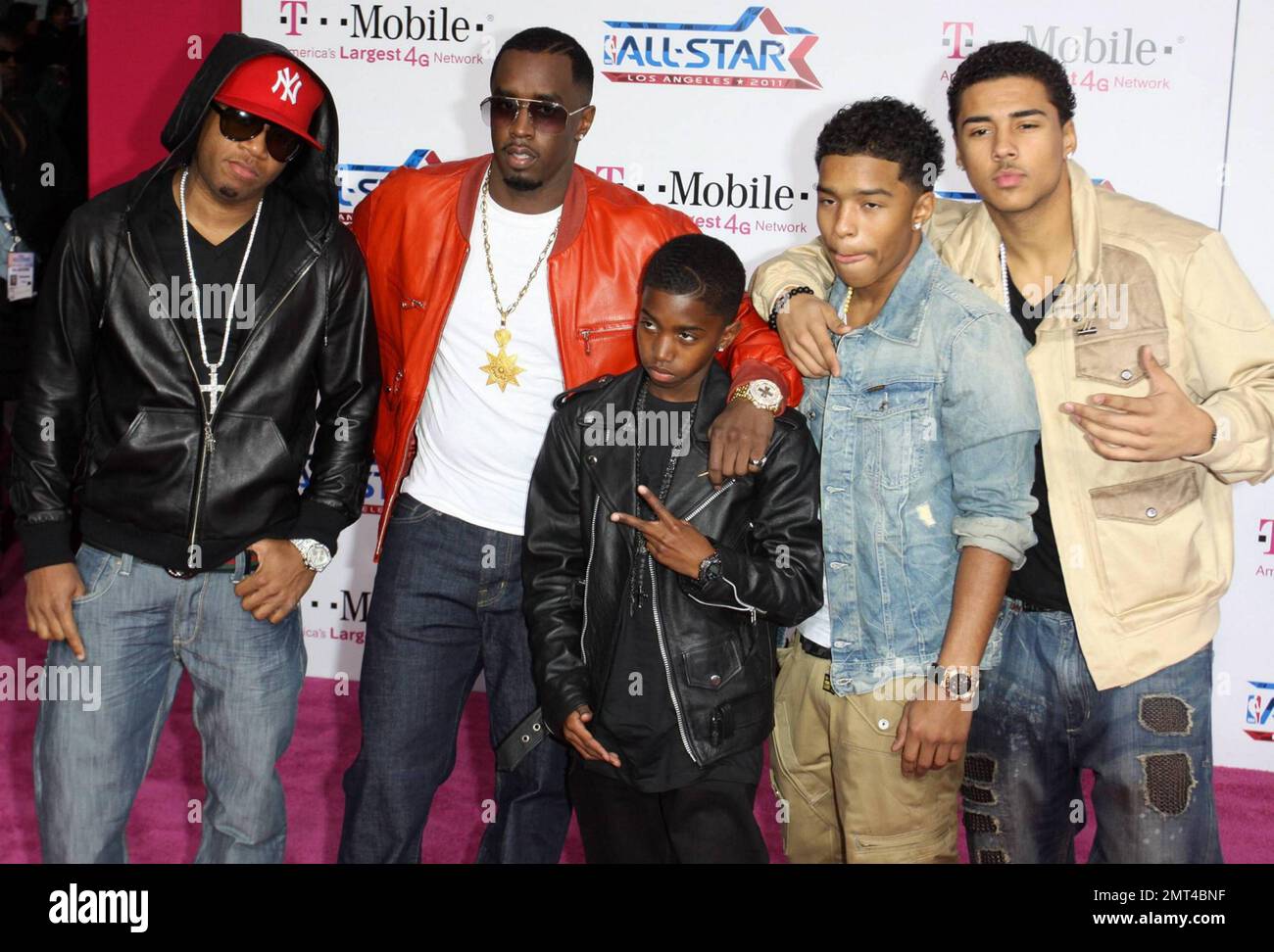 Sean p diddy combs and quincy brown Banque de photographies et d’images