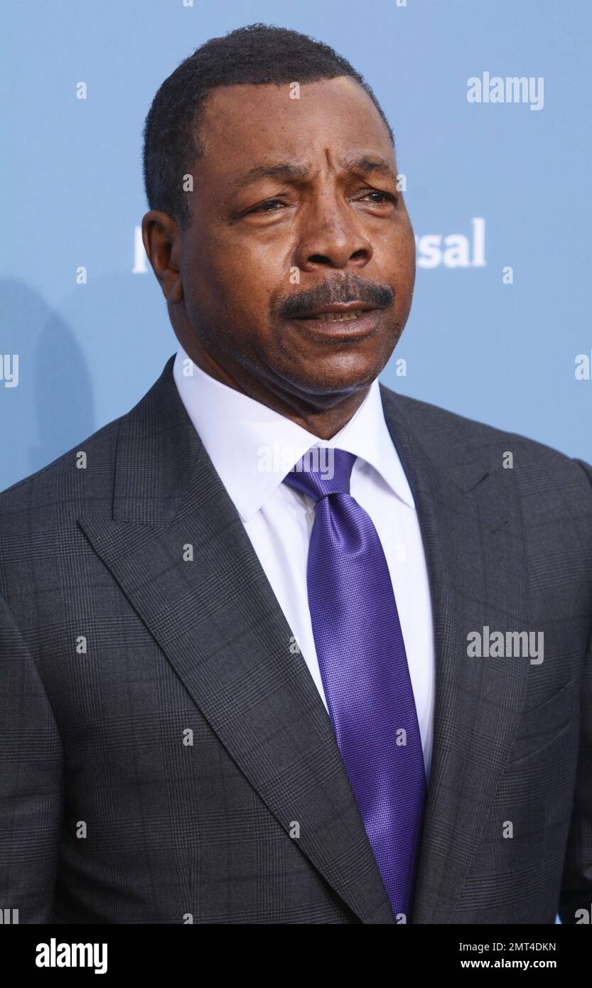 Carl Weathers à la présentation initiale de NBCUniversal 2016 à New York. 16th mai 2016. Banque D'Images