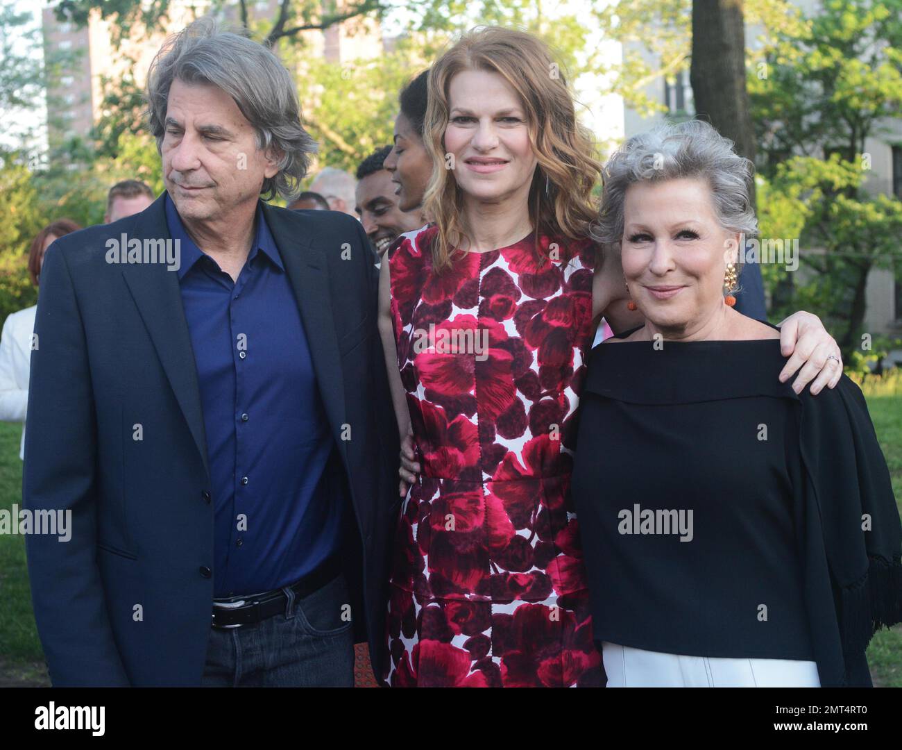 Bette Mundler, David Rockwell et Sandra Bernhard participent au projet de restauration de New York à New York. NYRP contribue à faire de New York une ville plus verte. 1st, juin 2016. Banque D'Images