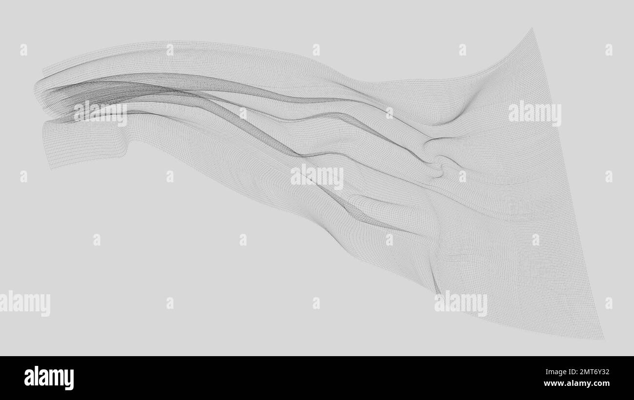 Chaîne Maille texture isolé sur fond blanc. Fausser et de déformation net. Vector illustration Illustration de Vecteur