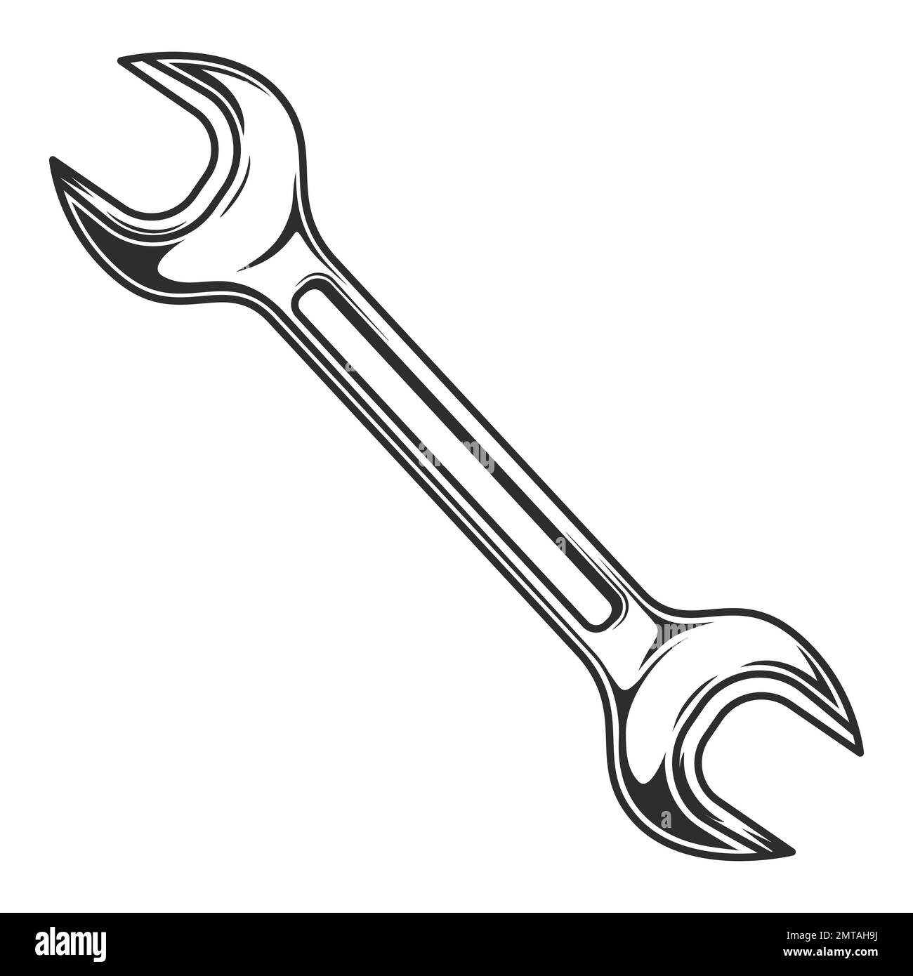 Clé à outils de réparation mécanique de voiture et de camion d'atelier ...