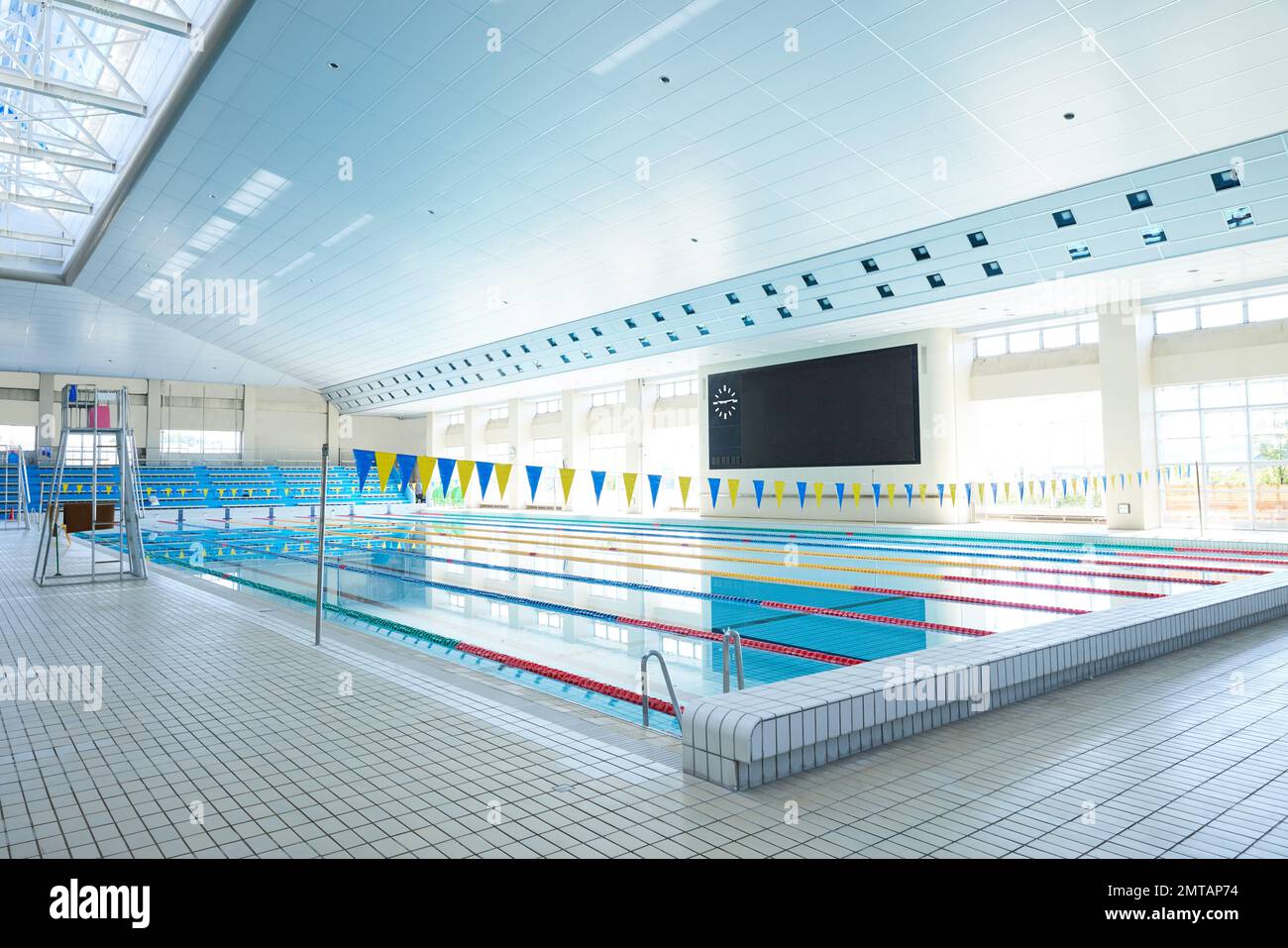 Piscine intérieure Banque D'Images