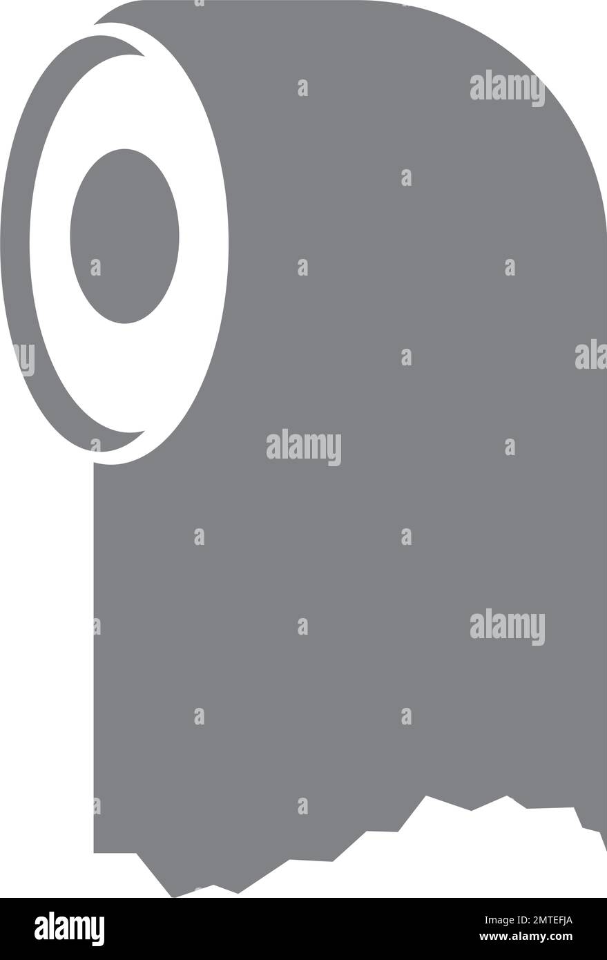 papier toilette icône vecteur illustration symbole conception Illustration de Vecteur