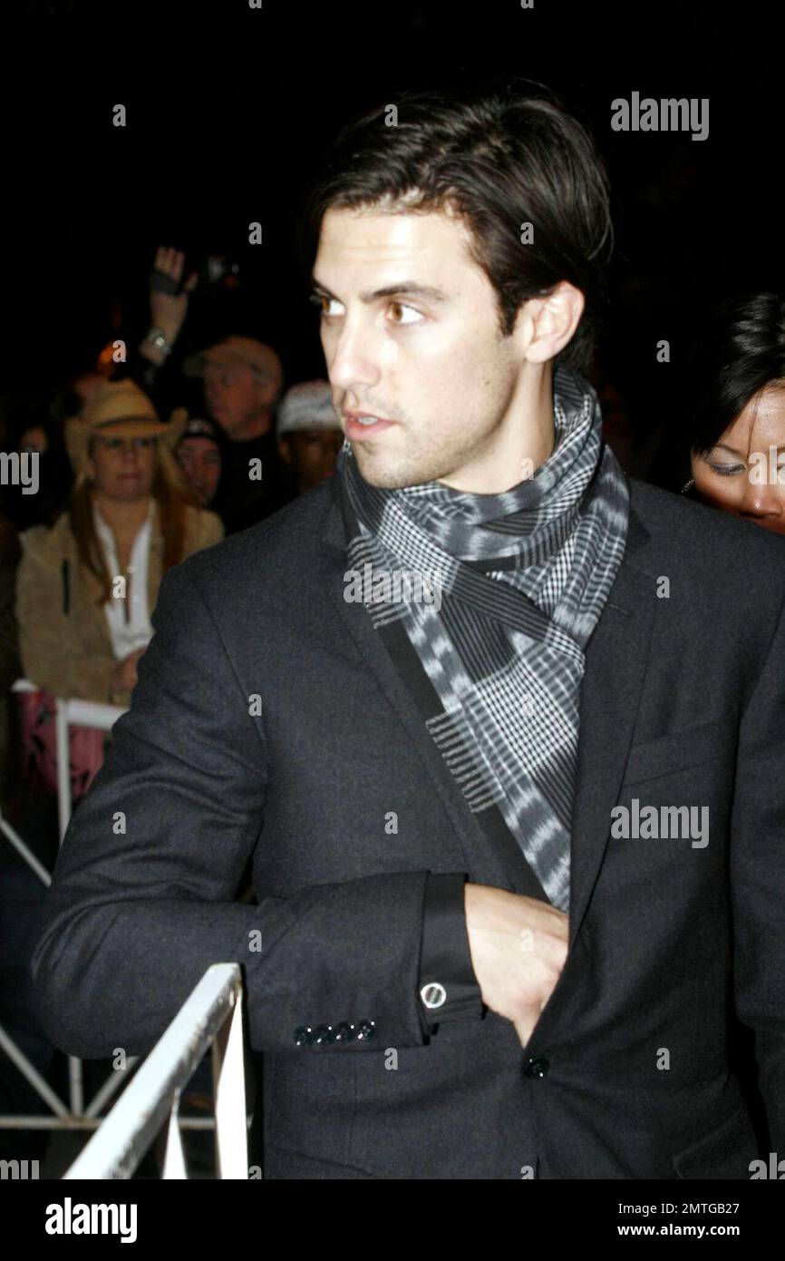 Milo Ventimiglia assiste à la première de 'Rocky Balboa' au Prince Theatre de Philadelphie, en Pennsylvanie. 12/18/06. Banque D'Images