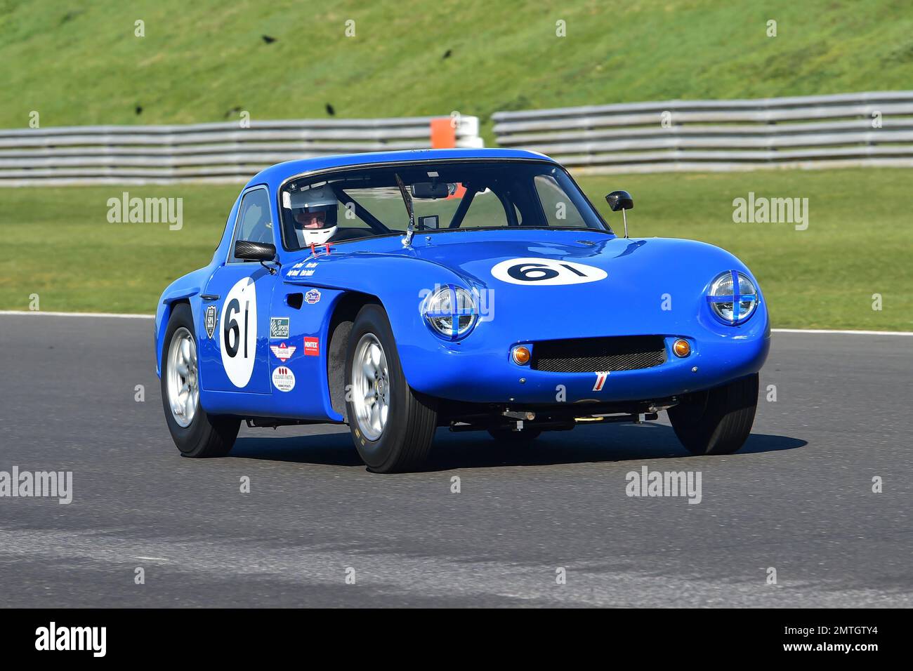 Joe Ward, Piers Ward, TVR Grantura MkIII, Mintex Classic K, voitures de course pré-1966 avec les mêmes spécifications de la période aux règlements de la FIA, inc Banque D'Images