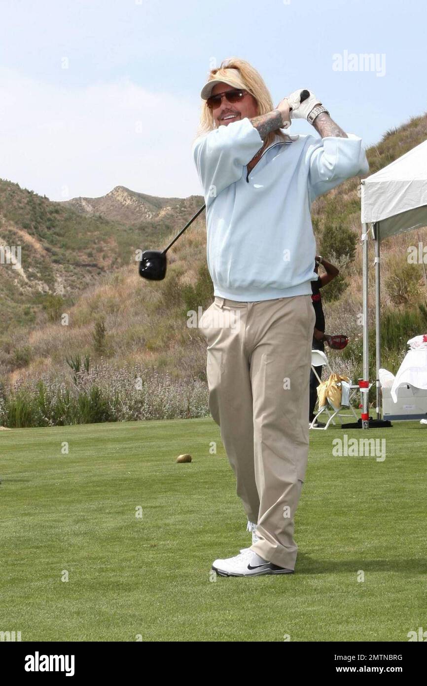 Vince Neil au tournoi de golf annuel Skylar Neil Memorial 13th. Simi Valley, CA. 5/1/09. Banque D'Images