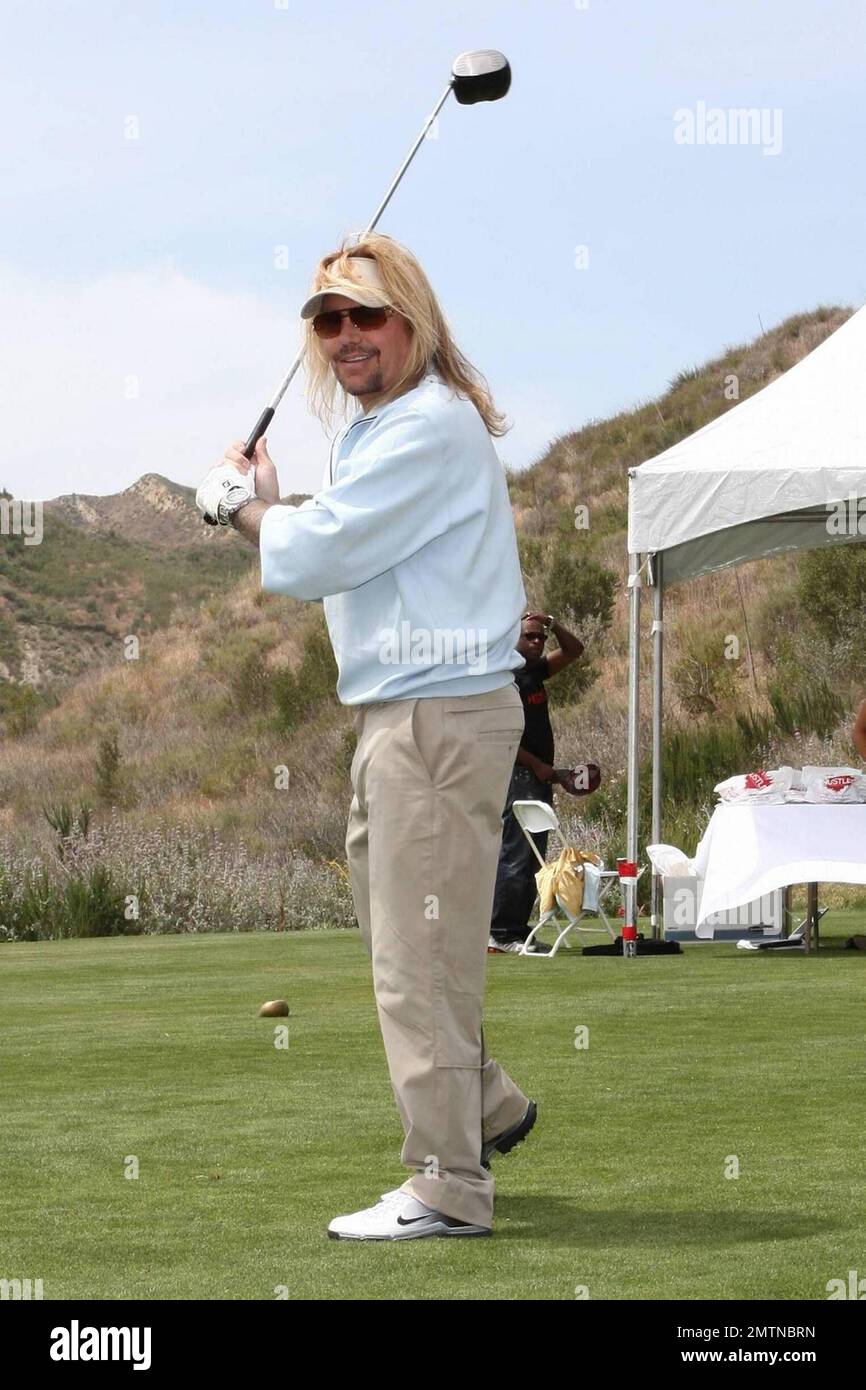 Vince Neil au tournoi de golf annuel Skylar Neil Memorial 13th. Simi Valley, CA. 5/1/09. Banque D'Images