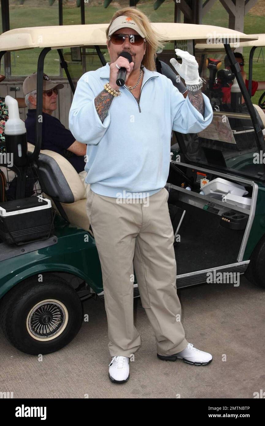 Vince Neil au tournoi de golf annuel Skylar Neil Memorial 13th. Simi Valley, CA. 5/1/09. Banque D'Images