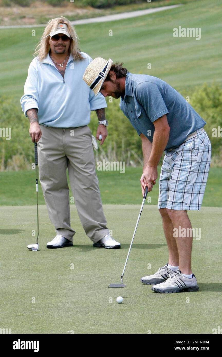 Grant Reynolds et Vince Neil au tournoi de golf annuel Skylar Neil Memorial 13th. Simi Valley, CA. 5/1/09. Banque D'Images