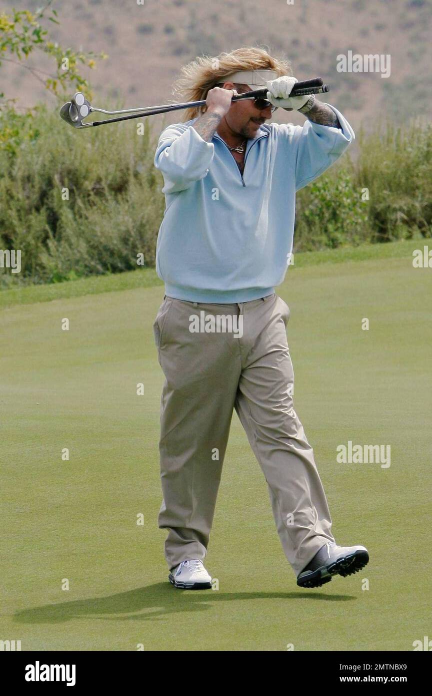 Vince Neil au tournoi de golf annuel Skylar Neil Memorial 13th. Simi Valley, CA. 5/1/09. Banque D'Images