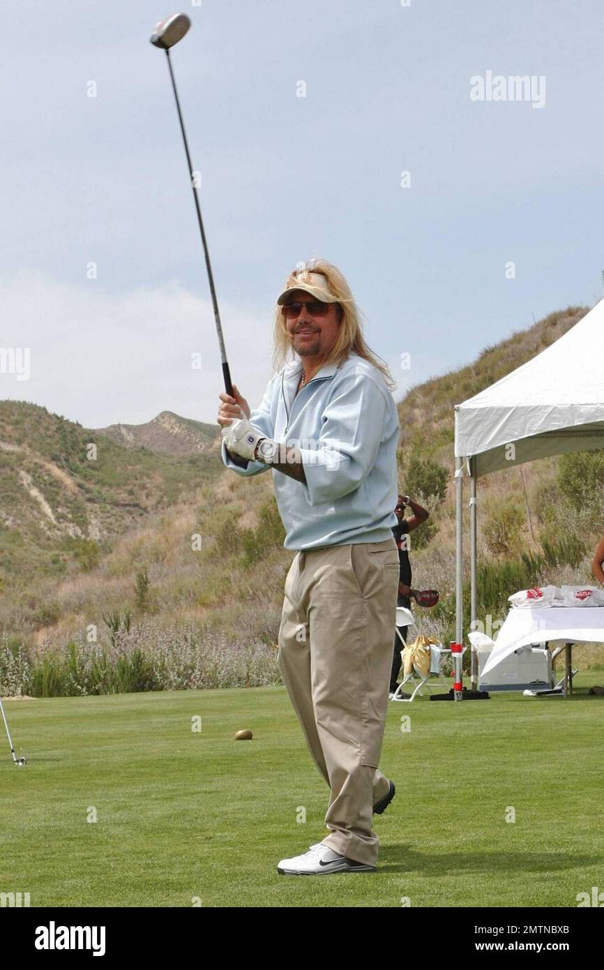 Vince Neil au tournoi de golf annuel Skylar Neil Memorial 13th. Simi Valley, CA. 5/1/09. Banque D'Images