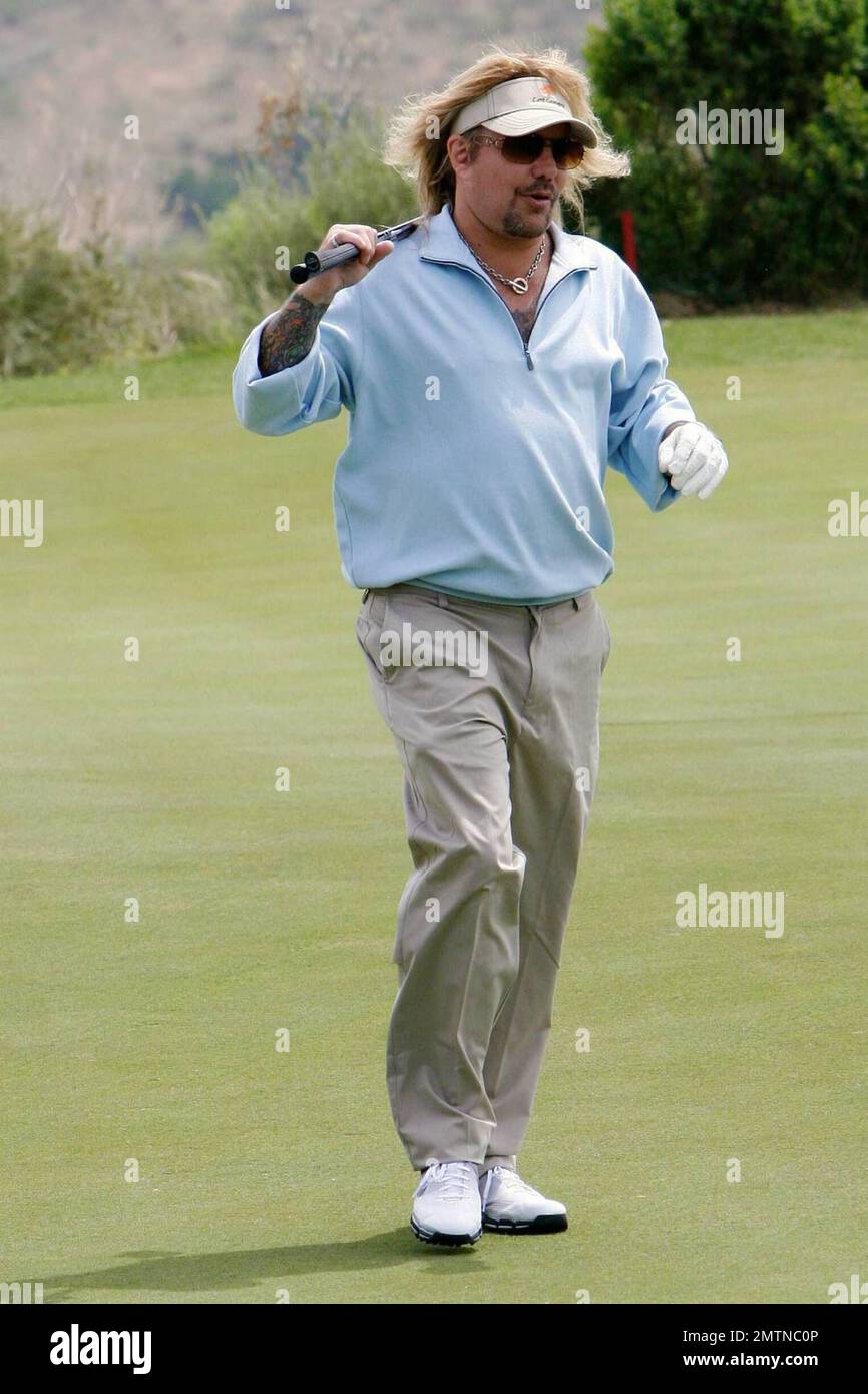 Vince Neil au tournoi de golf annuel Skylar Neil Memorial 13th. Simi Valley, CA. 5/1/09. Banque D'Images