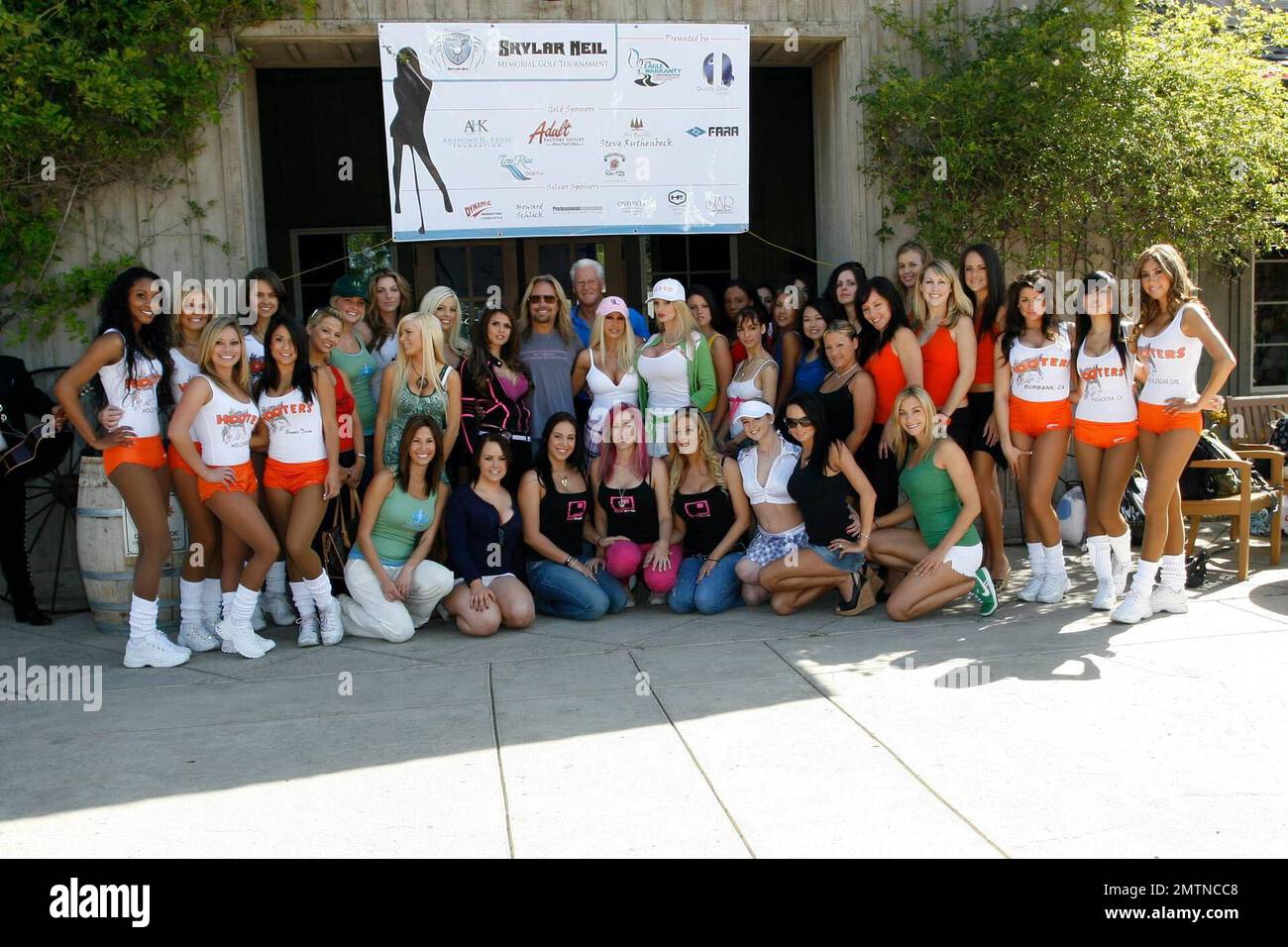 Vince Neil fait une partie de golf au tournoi de golf Skylar Neil Memorial à Simi Valley, en Californie. 5/2/08. Banque D'Images