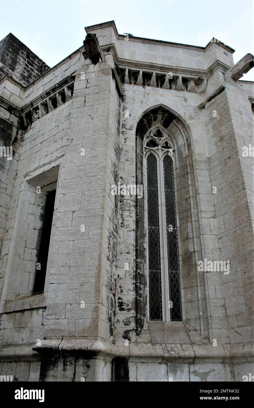 Eglise Carmo, Lisbonne Banque D'Images