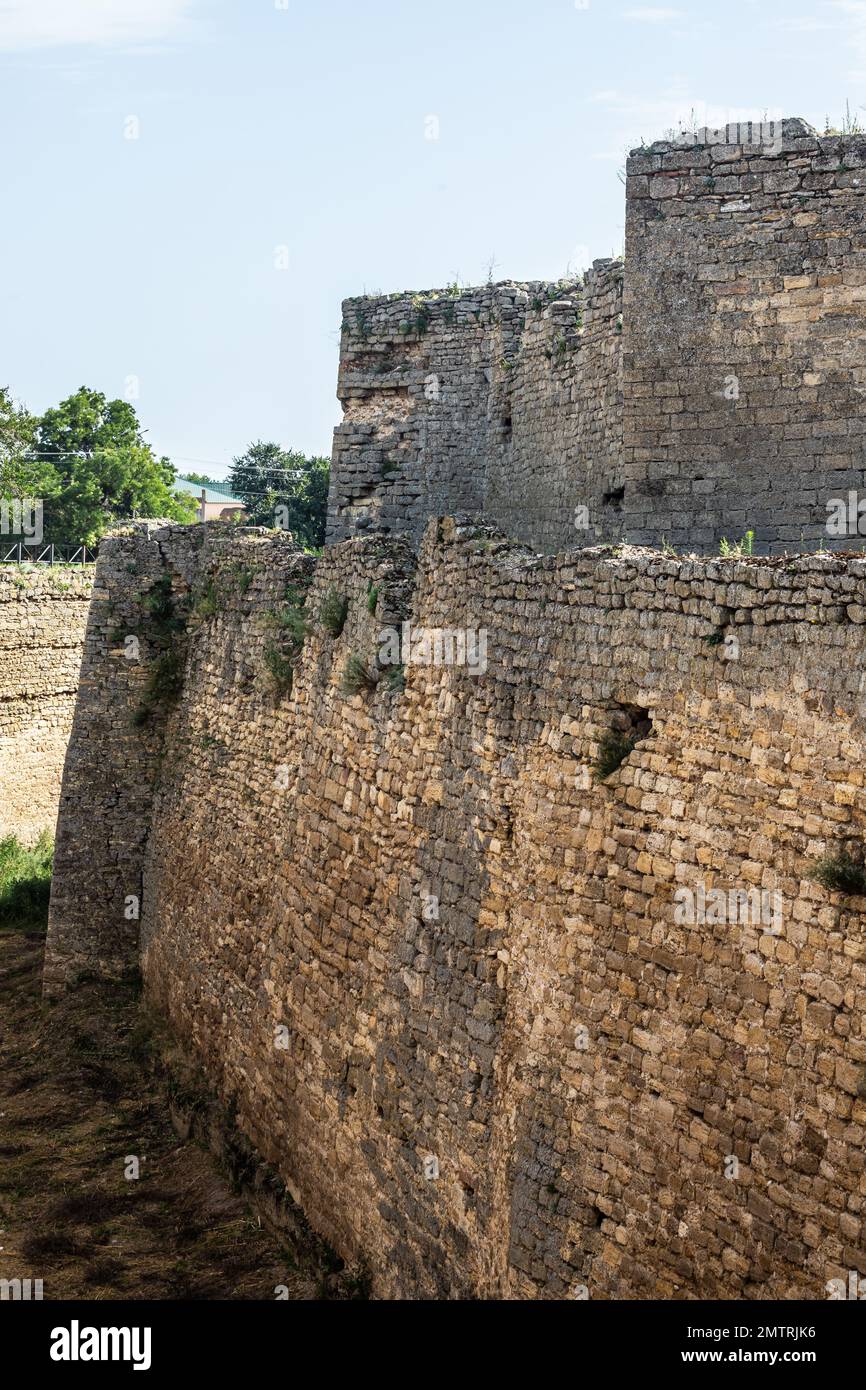 Ukraine, région d'Odessa. Forteresse de Belgorod-Dniester , forteresse d'Akkerman - un monument à l'histoire de l'urbanisme et des XIII-XV siècles. Est l'un des Banque D'Images