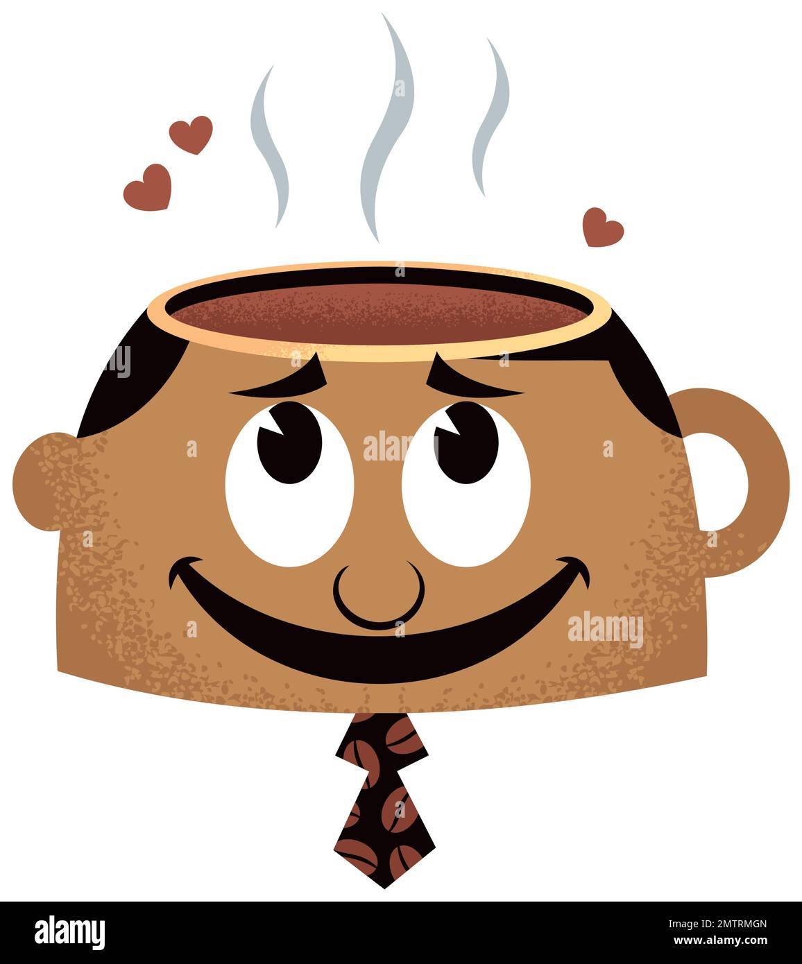 Concept Coffee Lover Illustration de Vecteur