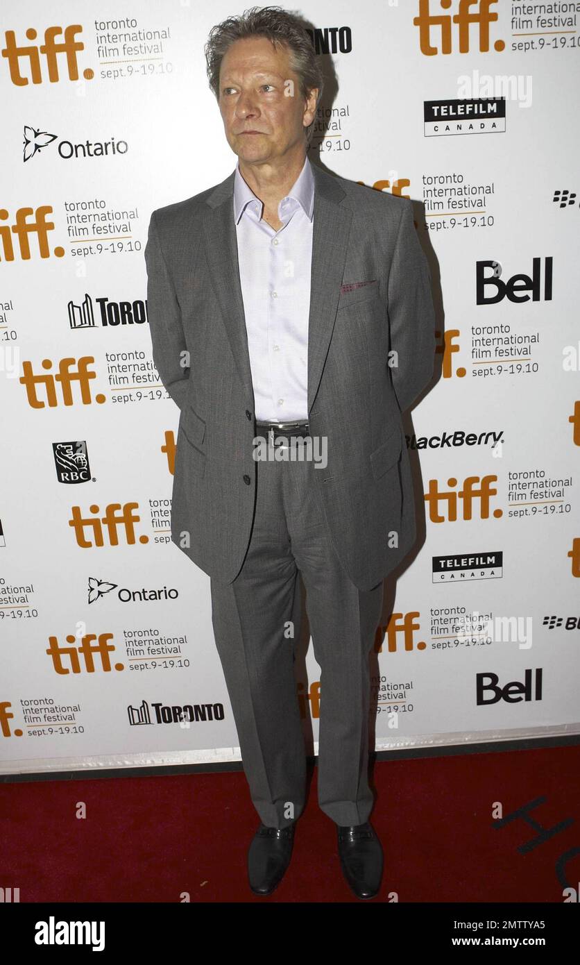 Chris Cooper arrive à la première du « conspirateur » qui a eu lieu au Roy Thomson Hall pendant le Festival international du film de Toronto 35th. Toronto, ONT. 09/11/10. Banque D'Images
