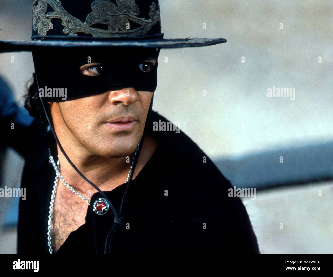 Le masque de Zorro année: 1998 Etats-Unis Directeur: Martin Campbell Antonio Banderas Banque D'Images