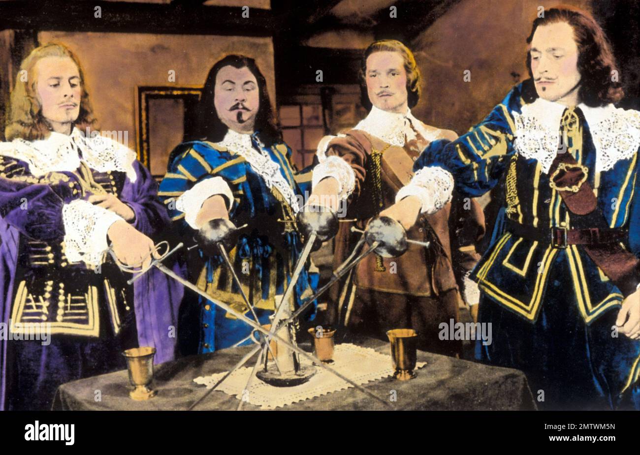 Les trois Mousquetaires année: 1953 - France / Italie Directeur: André Hunebelle Jacques François , Gino Cervi, Georges Marchal, Jean Martinelli Banque D'Images