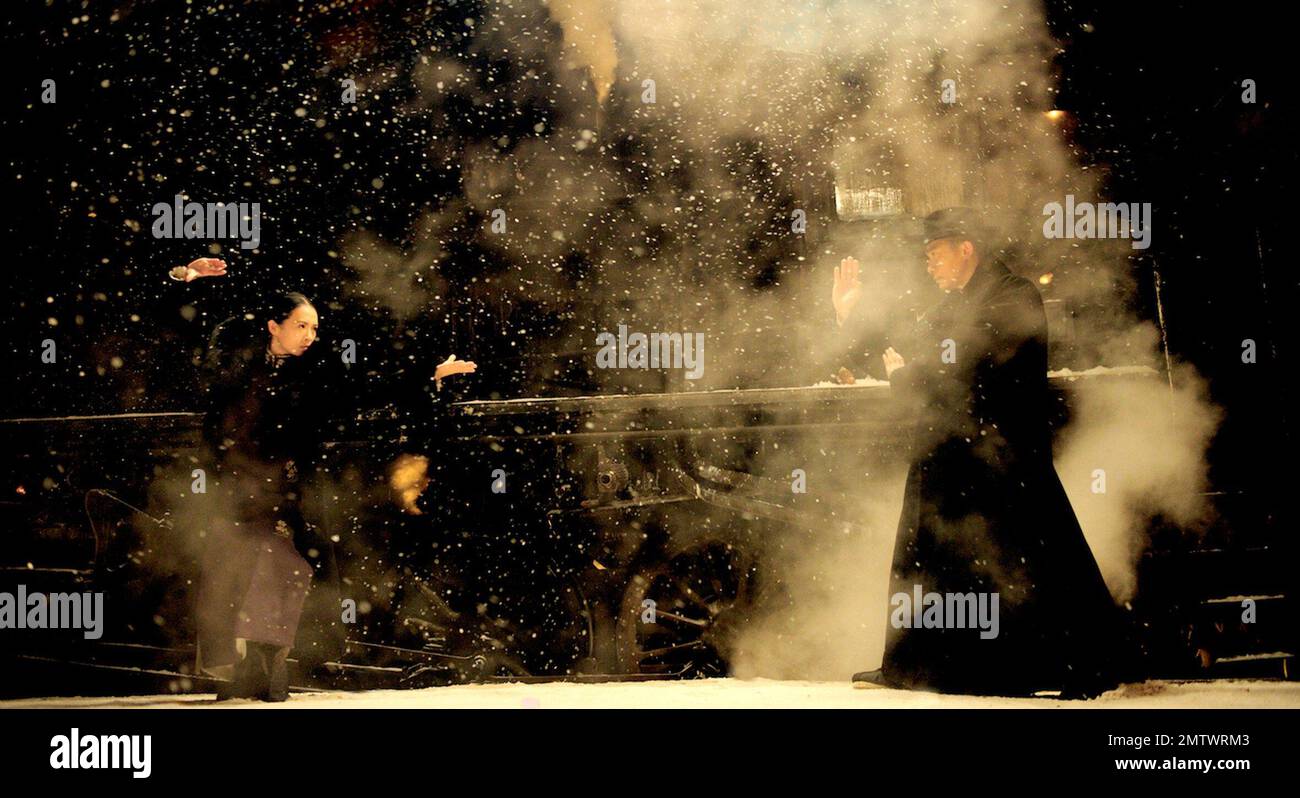Le grand maître Yi dai zong shi année : 2013 Hong Kong / Chine Directeur : Wong Kar-Wai Zhang Ziyi, Tony Leung Chiu Wai Banque D'Images