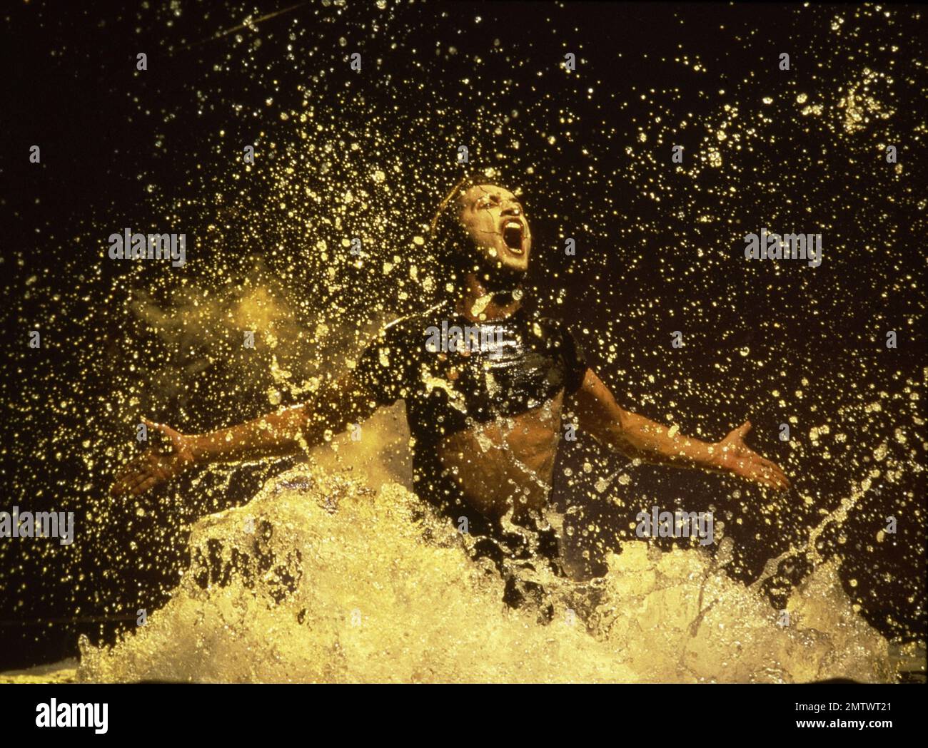 The Crow: Ville des Anges année : 1996 Etats-Unis Directeur : Tim Pope Vincent Perez Banque D'Images