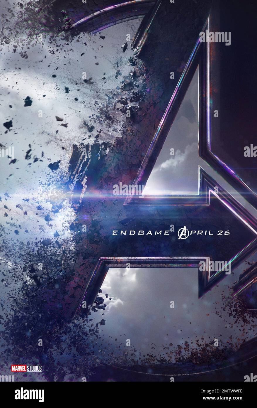Avengers: Année de fin de partie : 2019 Etats-Unis Directeur : Anthony Russo, Joe Russo affiche (USA) affiche (Key Art) Banque D'Images